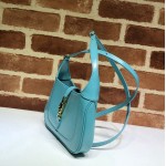 637091 Jackie 1961 mini hobo bag light blue