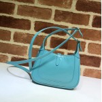 637091 Jackie 1961 mini hobo bag light blue