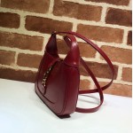 637091 Jackie 1961 mini hobo bag red