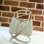 637091 Jackie 1961 mini hobo bag white