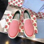 624733 Women's Gucci Tennis 1977 slip-on sneaker pink