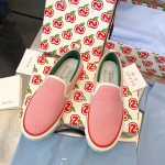 624733 Women's Gucci Tennis 1977 slip-on sneaker pink