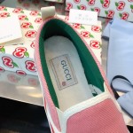 624733 Women's Gucci Tennis 1977 slip-on sneaker pink