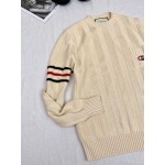 626068 Gucci Knit cotton sweater with Interlocking G