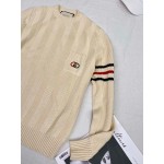 626068 Gucci Knit cotton sweater with Interlocking G