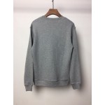 454569 Gucci Cotton sweatshirt with Gucci logo grey