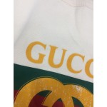 454569 Gucci Cotton sweatshirt with Gucci logo white