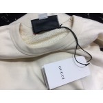 469250 Gucci Oversize sweatshirt with Interlocking G white