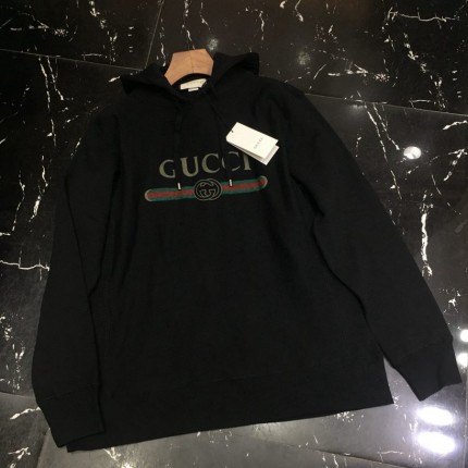 Gucci logo sweatshirt 475374_X9H55 black