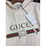 Gucci logo sweatshirt 475374_X9H55 white