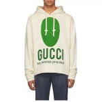 Gucci Manifesto oversize white sweatshirt ‎475374 