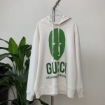 Gucci Manifesto oversize white sweatshirt ‎475374 