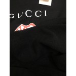 475532 Gucci Mouse Print Cotton Jersey Sweatshirt black