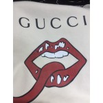 475532 Gucci Mouse Print Cotton Jersey Sweatshirt white