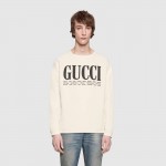 Gucci Cities print sweatshirt 517139X3M10 white