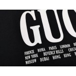 517139 Gucci Cities print sweatshirt black