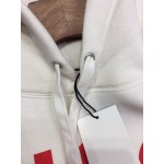 569828 Oversize sweatshirt with Gucci lamb white