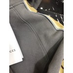 596230 Gucci Cotton jersey hooded sweatshirt grey