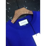 599345 Gucci logo print sweatshirt blue