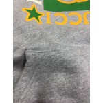 605154 Gucci Cotton sweatshirt with Gucci logo grey