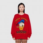 617964 Disney x Gucci Donald Duck sweatshirt