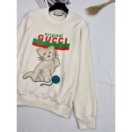 617964 "Original Gucci" sweatshirt with kitten white