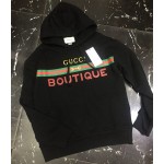 623244 Gucci Boutique print sweatshirt black