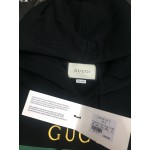 623244 Gucci Boutique print sweatshirt black