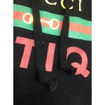 623244 Gucci Boutique print sweatshirt black