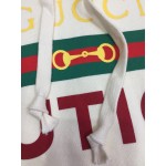 623244 Gucci Boutique print sweatshirt white