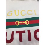 623244 Gucci Boutique print sweatshirt white