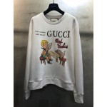 623450 Gucci 'Mad Cookies' print sweatshirt white