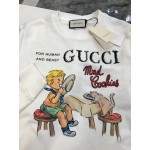 623450 Gucci 'Mad Cookies' print sweatshirt white