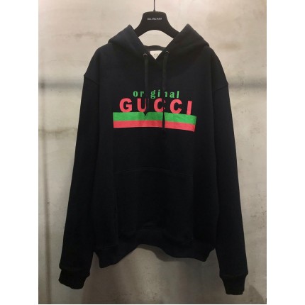 626989 "Original Gucci" print sweatshirt black