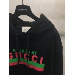 626989 "Original Gucci" print sweatshirt black