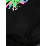 626989 Gucci hawaii print sweatshirt black