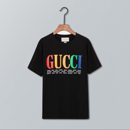 Gucci Cities print T-shirt 492347_X3M22 black