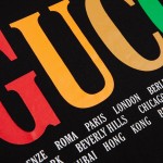 Gucci Cities print T-shirt 492347_X3M22 black