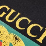 Gucci logo print T-shirt 493117_X3H07 black