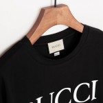 Gucci Oversize T-shirt with Interlocking G black 493117