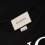 Gucci Oversize T-shirt with Interlocking G black 493117