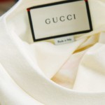 Gucci Oversize T-shirt with Interlocking G White-G 493117