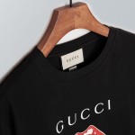 Gucci Oversize t-shirt with mouth black 493117