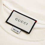 Men's Gucci Boutique print oversize T-shirt White 548334