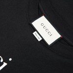 Gucci Orgasmique print oversize T-shirt black 548334