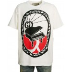 548334 Gucci Cotton Jersey Interlocking G Piano T-Shirt 