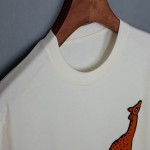 548334 Gucci deer patch T-shirt white