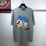 548334 Disney x Gucci Donald Duck print T-shirt grey