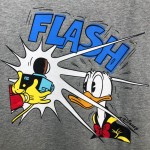 548334 Disney x Gucci Donald Duck print T-shirt grey