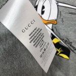 548334 Disney x Gucci Donald Duck print T-shirt grey